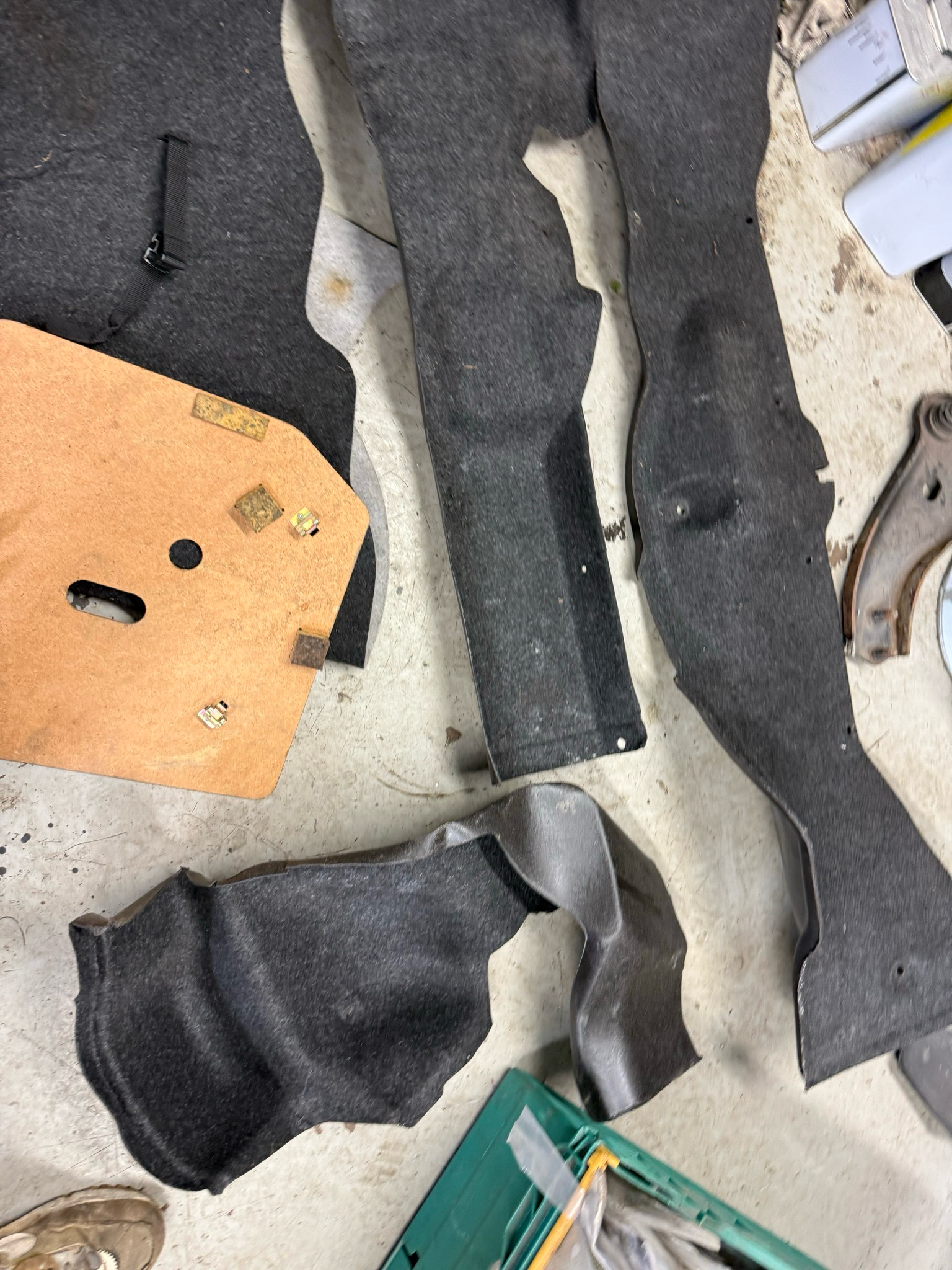 Mazda MX5 MX-5 Mk 2.5 1998-2005 SET of Boot Inner Liners Carpet Trims