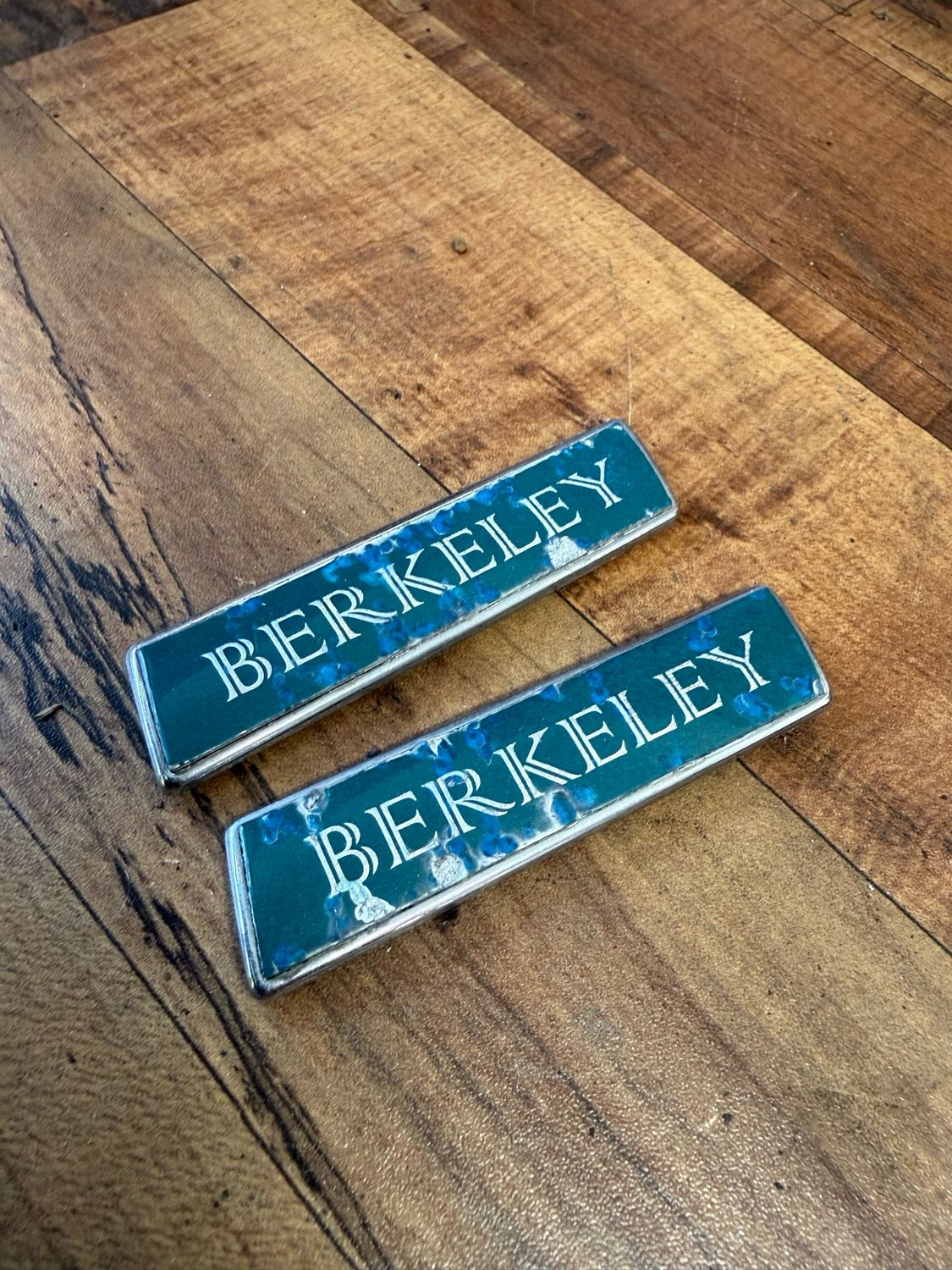 MAZDA MX5 BERKELEY WING BADGES / PAIR / BADGE - MK2.5 - OEM BADGES - SEE PICS MAZDA MX5 BERKELEY WING BADGES / PAIR / BADGE - MK2.5 - OEM BADGES - SEE PICS