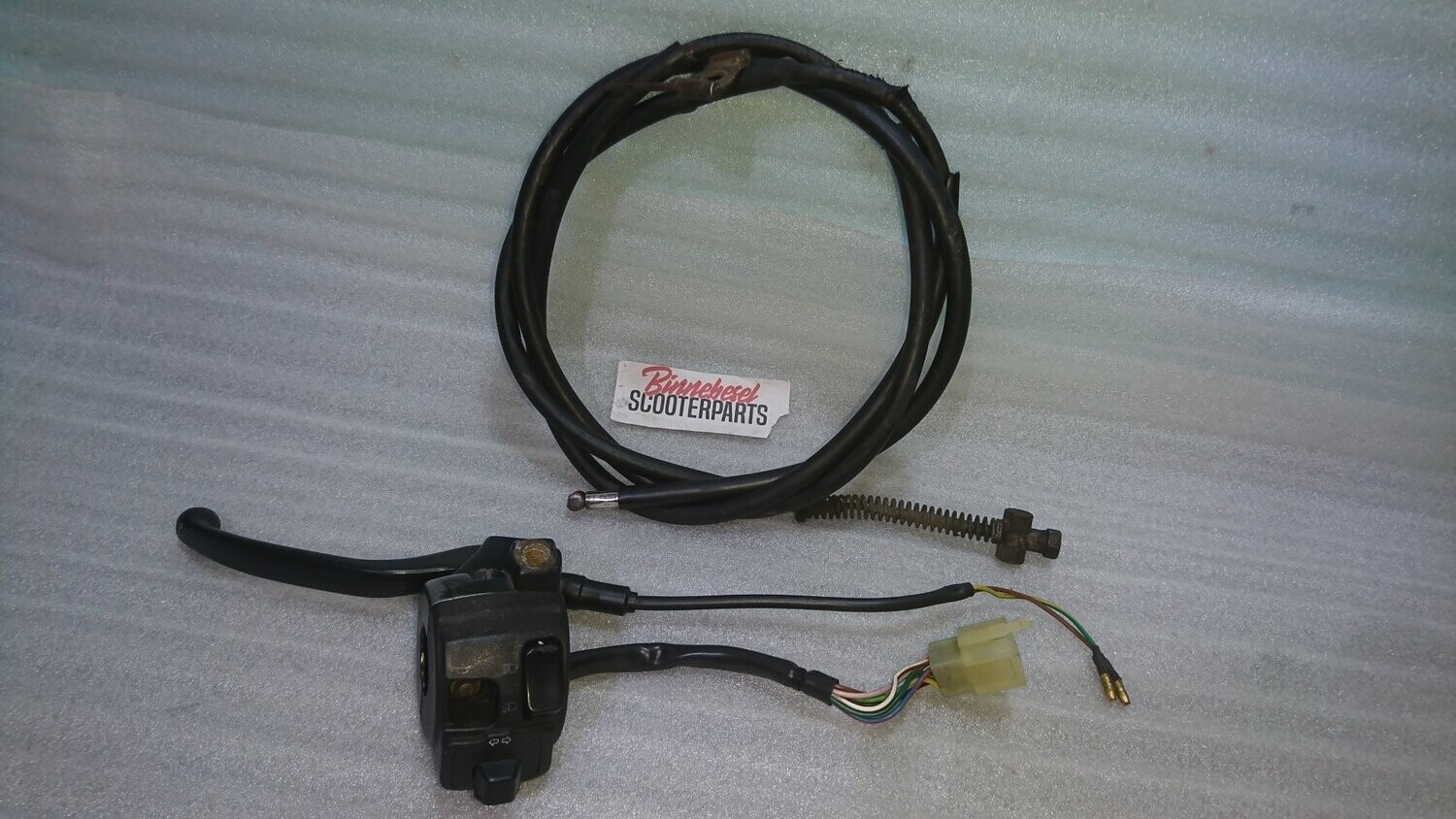 Schaltereinheit MBK Mach G Links +Bremszug+Bremsgriff Hinten