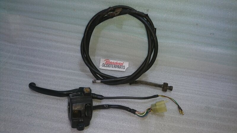 Schaltereinheit MBK Mach G Links +Bremszug+Bremsgriff Hinten