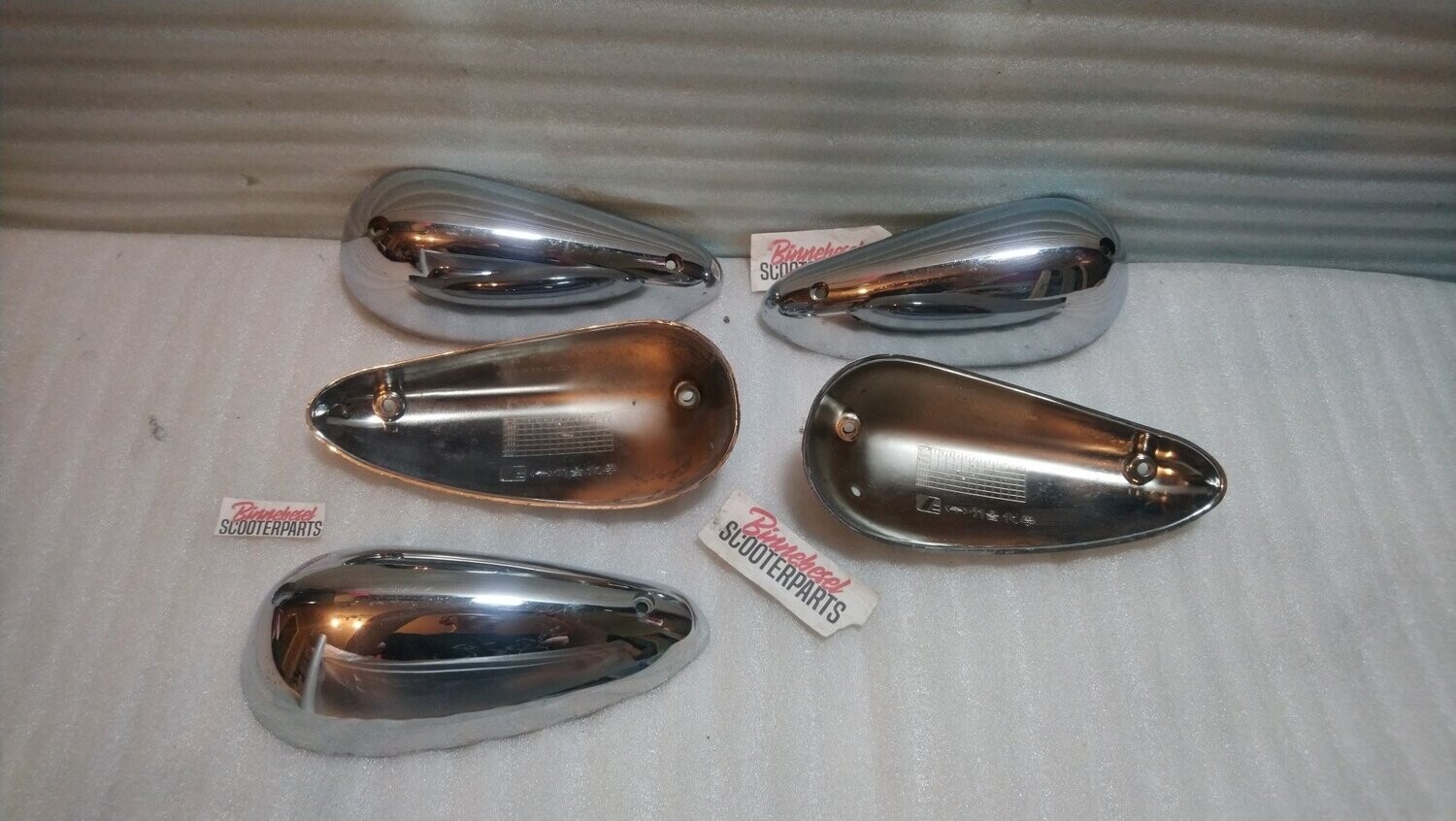Verkleidung Daelim VS 125 Head Pipe Cover Links