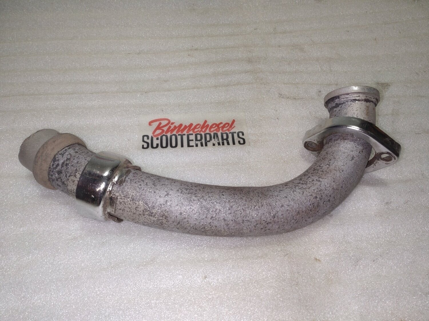 Auspuff Yamaha RS 100 1Y8 Krümmer gestrahlt