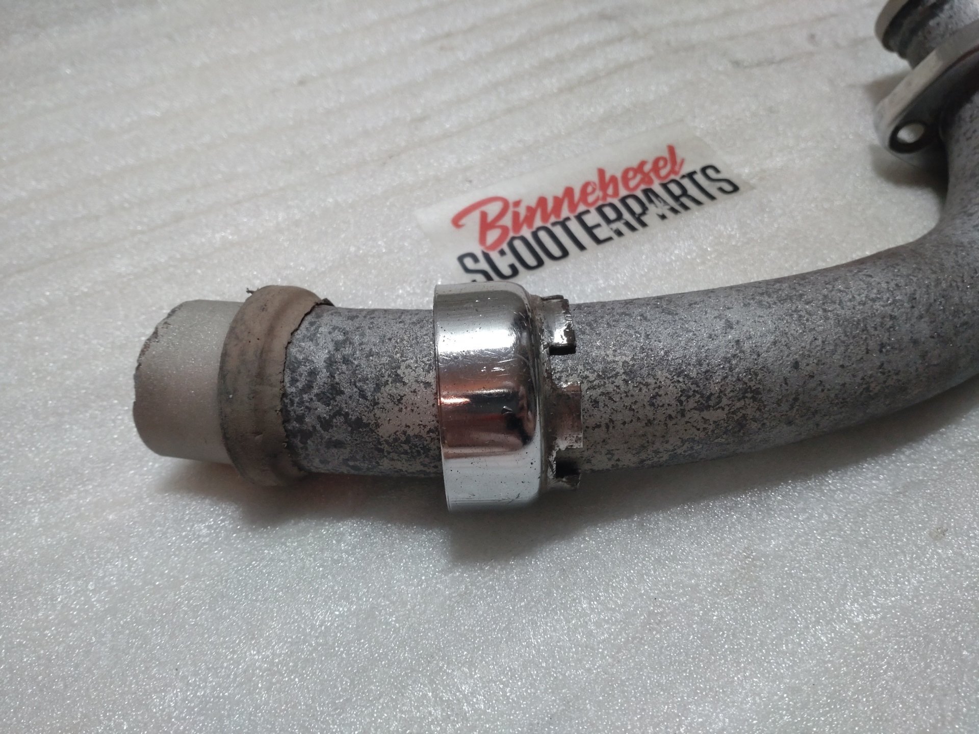 Auspuff Yamaha RS 100 1Y8 Krümmer gestrahlt