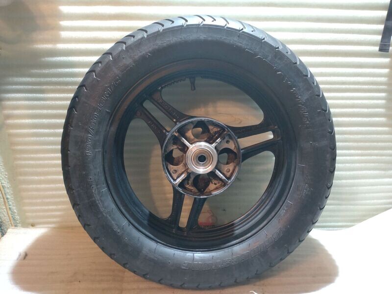 Felge Kawasaki GPZ 500s EX500A Hinterrad R-1203 J16xMT2,50 +Reifen 130-90-16 MC