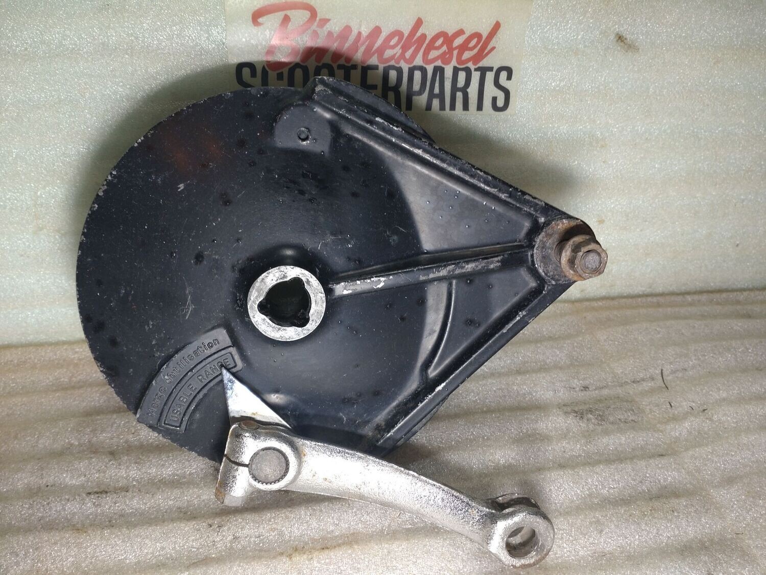 Bremsankerplatte Kawasaki GPZ 500s EX500A Hinten #4 Komplett