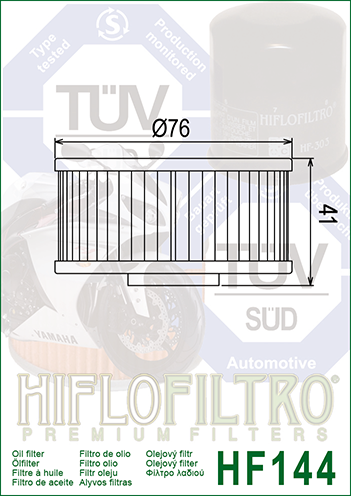 Ölfilter Hiflo HF144 Neuware HIFLOFILTRO