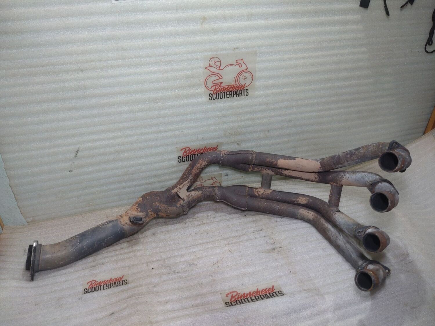 Auspuff Suzuki GSXR 750 GR7DA Krümmer 4in1 #1