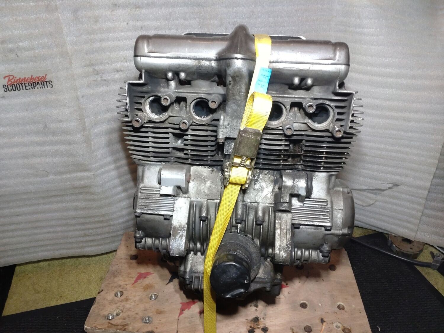 Motor Yamaha XJ 600 S 4BR-021821 +Lichtmaschine +Anlasser (Getriebeschaden)