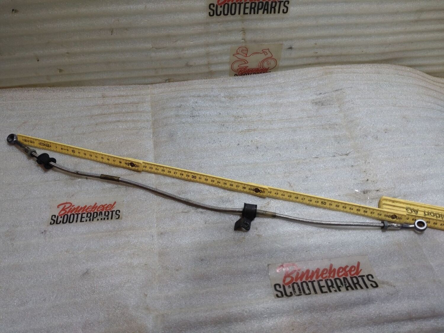 Bremsleitung Suzuki GSXR 750 GR7DA Vorn Stahlflex ca 64cm
