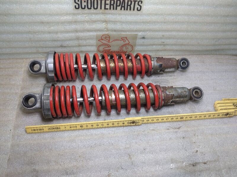 Federbein Honda CB 450s PC17 Hinten Paar 340mm Rot Showa ML4-901