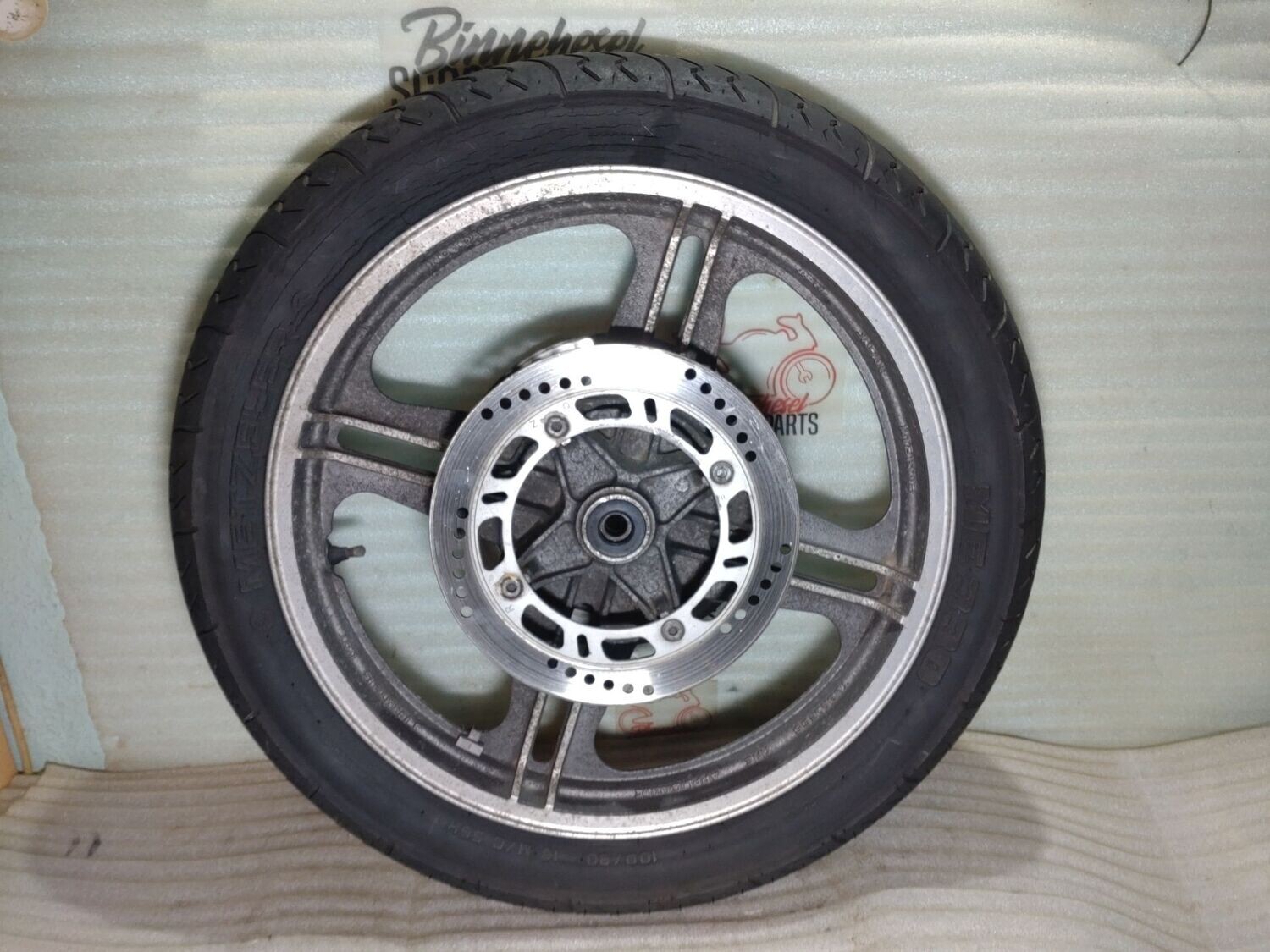 Felge Honda CB 450s PC17 Vorderrad MT2,15x18 +Reifen 100/90-18 +Bremsscheiben