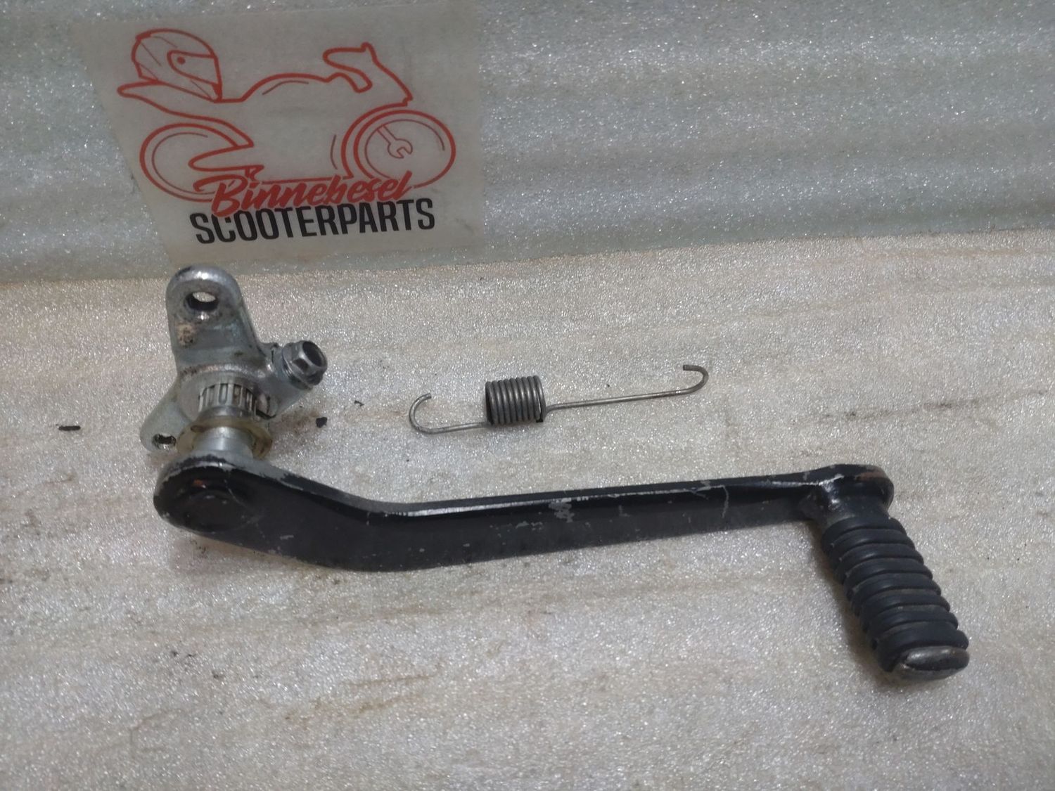 Bremshebel Suzuki GS 500 E GM51B Bremspedal +Halter +Feder