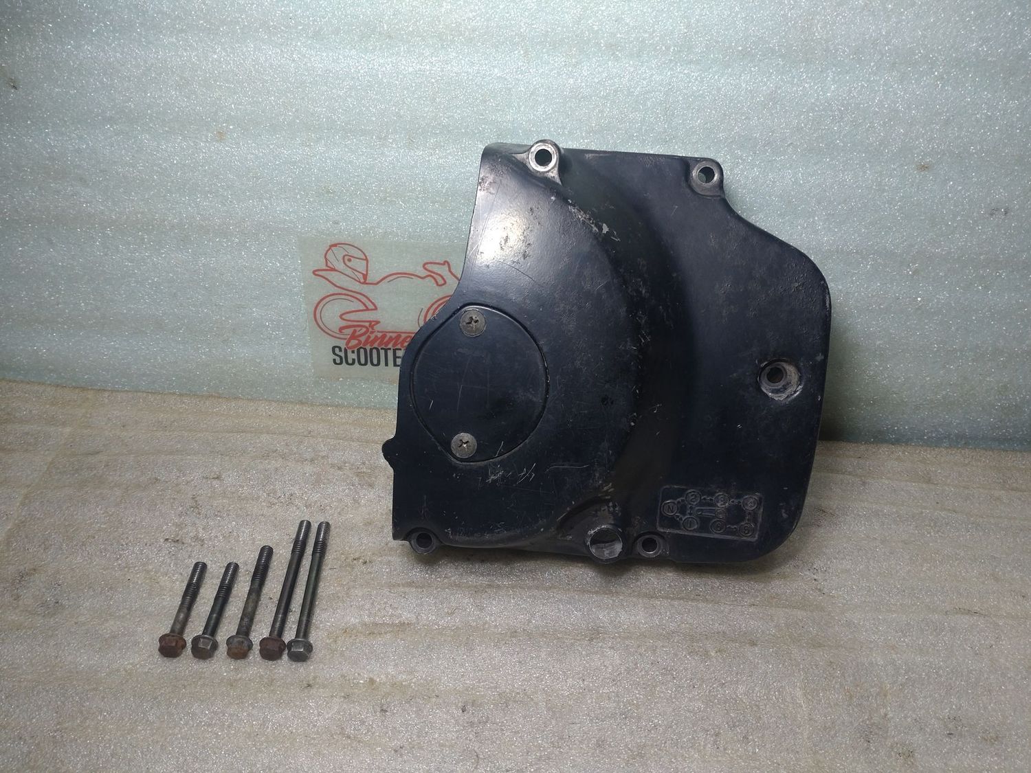 Ritzelabdeckung Suzuki GSX 400 E GK53C #2 +Kupplungsnehmer Ausrücklager