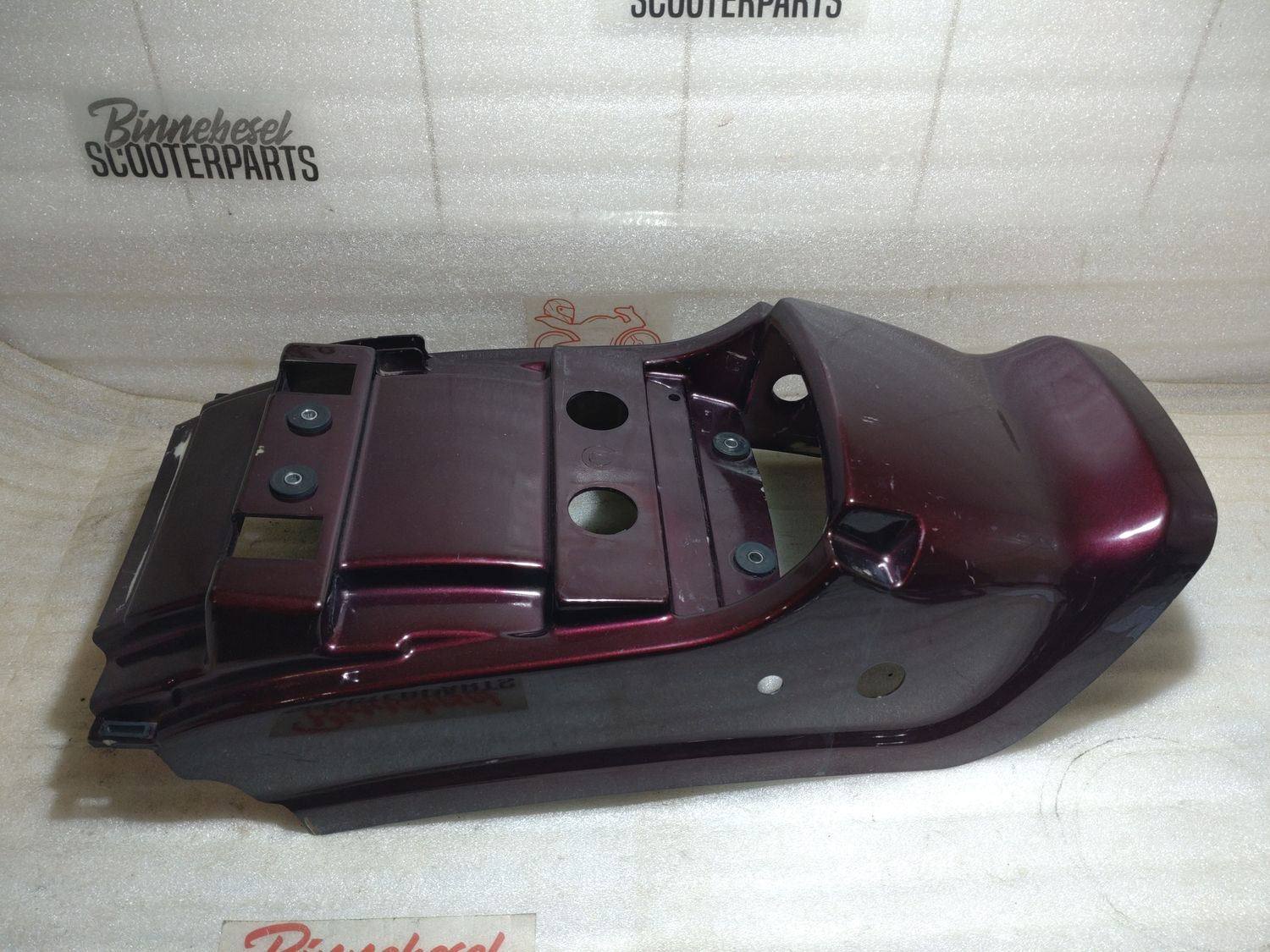 Verkleidung Hyosung Cruise 2 GA125 Heck Seitenteil #2 Rot
