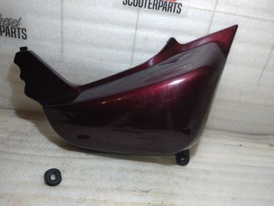 Verkleidung Hyosung Cruise 2 GA125 Seitenteil Rechts #3 Rot +Gummihalter