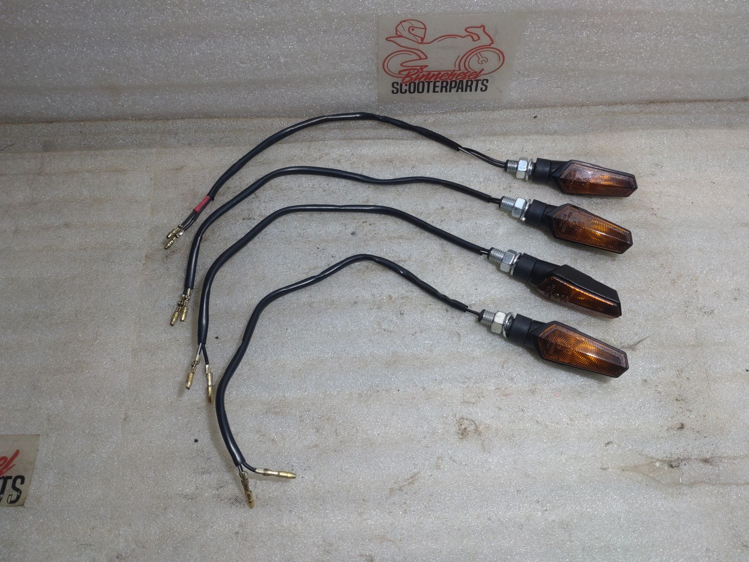 Blinker Universal  4er-Set Roller Motorrad Vorne hinten M10