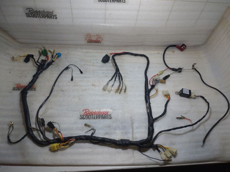 Kabelbaum Hyosung Naked GT 125 +Relais +Sicherungskasten +Batteriekabel