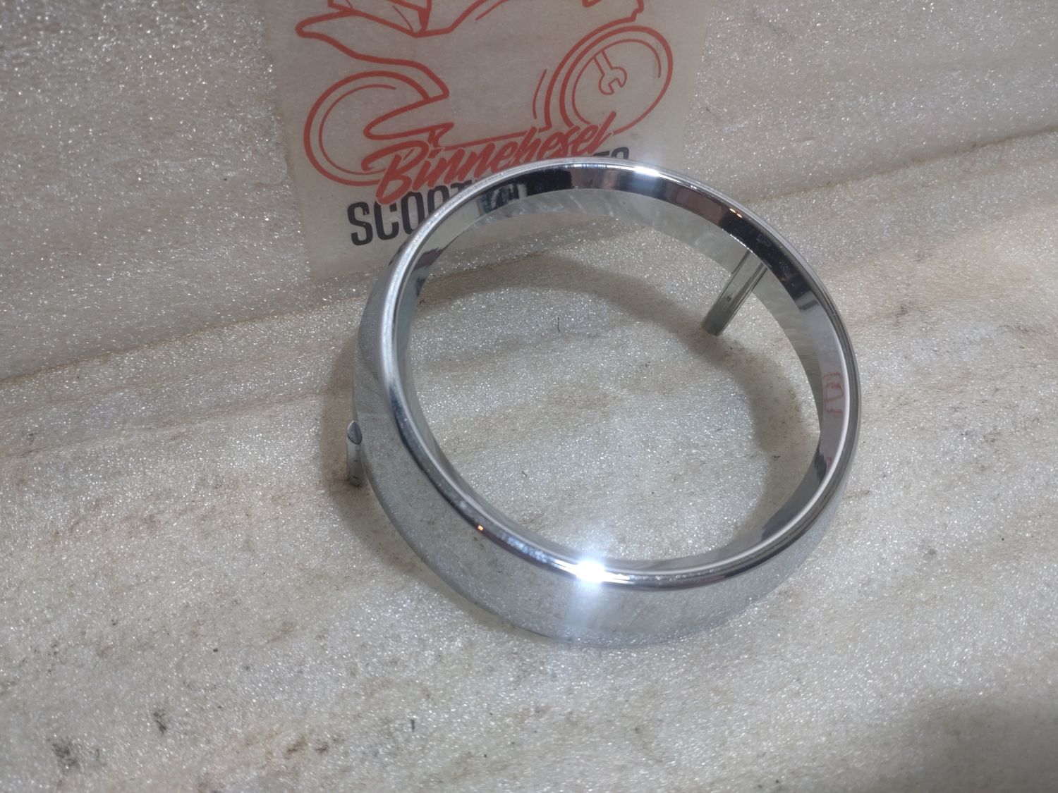 Tachoblende Kawasaki ER-5 Chromring Einzeln