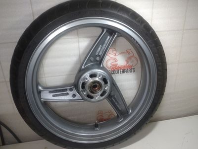 Felge Kawasaki ZZR 600 D ZX600D Vorn Enkei F-1262 J17xMT3,50 +Reifen 120-60ZR17