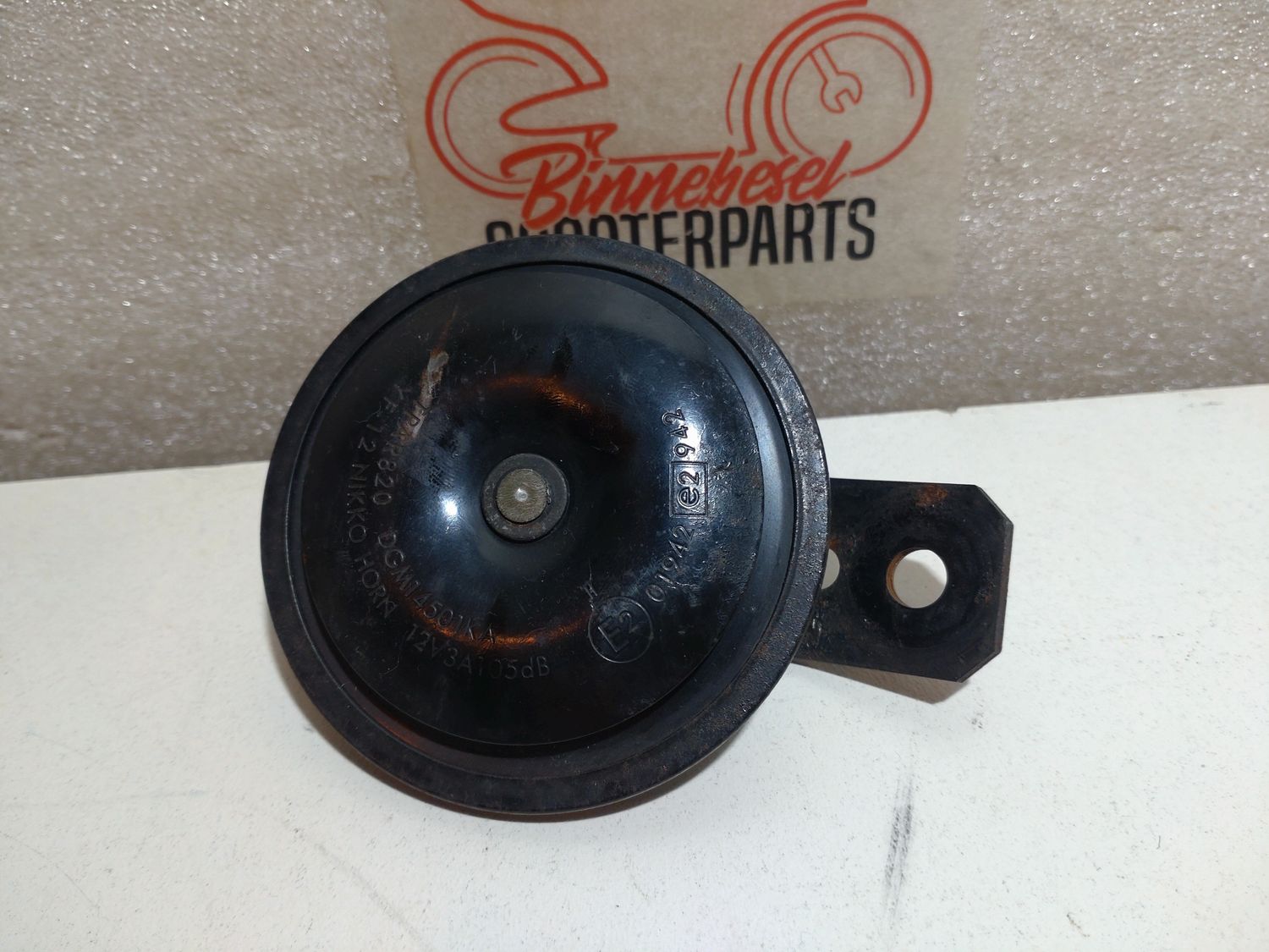 Hupe Honda CBR 125 R JC34 #3 Nikko Horn 12V 3A 105dB YF-12