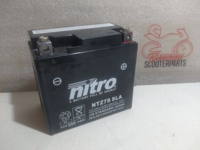 Batterie Nitro NTZ7S SLA 12V 6Ah Honda CBR 125 R JC34 #3 11x6,5x11cm