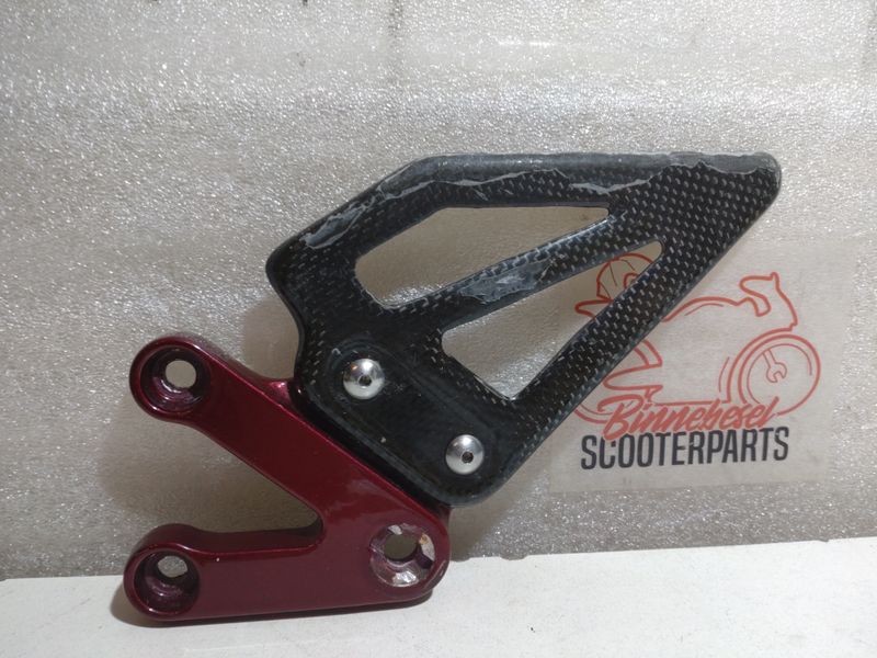 Fußrastenkonsole Suzuki GSX-R 750 WVBD Fahrer Links +Verkleidung Rot 35FL ADC6 K1 K2 K3