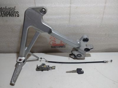 Fußraste Honda VFR 800 FI RC46 Sozius Links +Konsole +Sitzbankschloss +1 Schlüssel