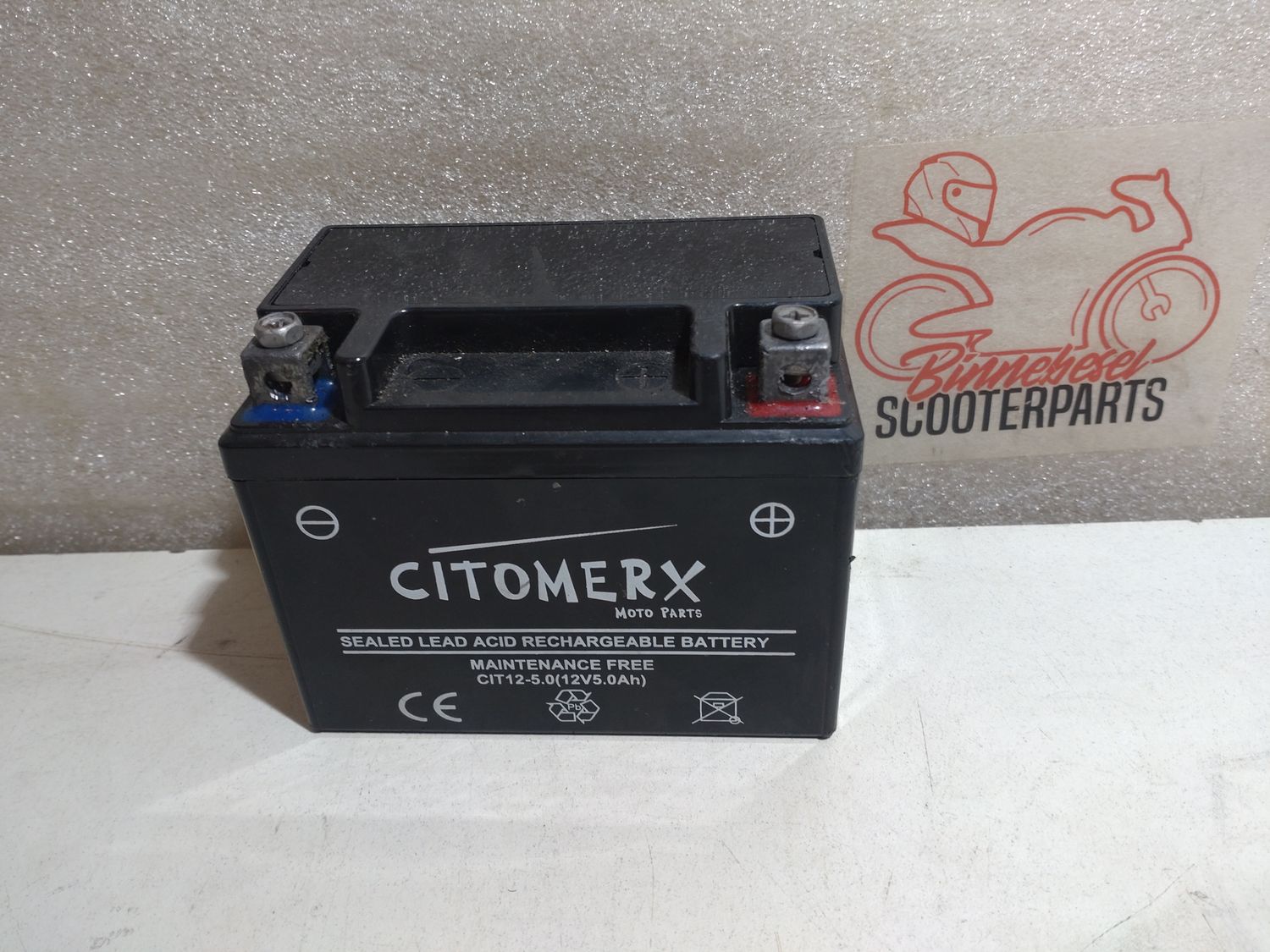 Batterie Citomerx CIT12V5.0AH 12Volt 5Ah 11x7x11cm