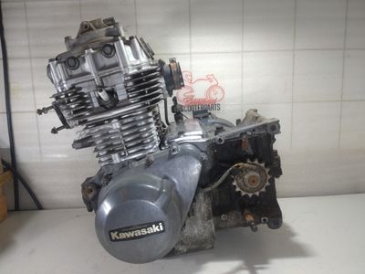 Motor Kawasaki LTD 440 KZ440A Komplett +Lichtmaschine +Anlasser KZ440AG 008952