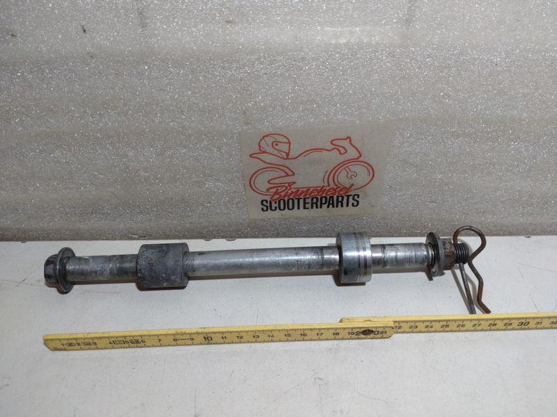 Achse Kawasaki LTD 440 KZ440A Hinterrad +Hülsen Achse Kawasaki LTD 440 KZ440A Hinterrad +Hülsen