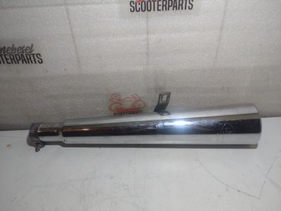Auspuff Kawasaki LTD 440 KZ440A Endschalldämpfer Jama Links +Halter 60-3044-L