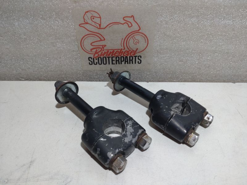 Lenkerklemmen Kawasaki LTD 440 KZ440A Riser Paar Lenkerklemmen Kawasaki LTD 440 KZ440A Riser Paar