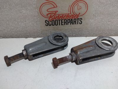 Kettenspanner Kawasaki LTD 440 KZ440A Hinterrad Paar Kettenspanner Kawasaki LTD 440 KZ440A Hinterrad Paar