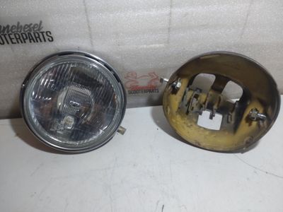 Scheinwerfer Kawasaki LTD 440 KZ440A Komplett +Gehäuse 61301-425 Stanley 001-1733 Scheinwerfer Kawasaki LTD 440 KZ440A Komplett +Gehäuse 61301-425 Stanley 001-1733