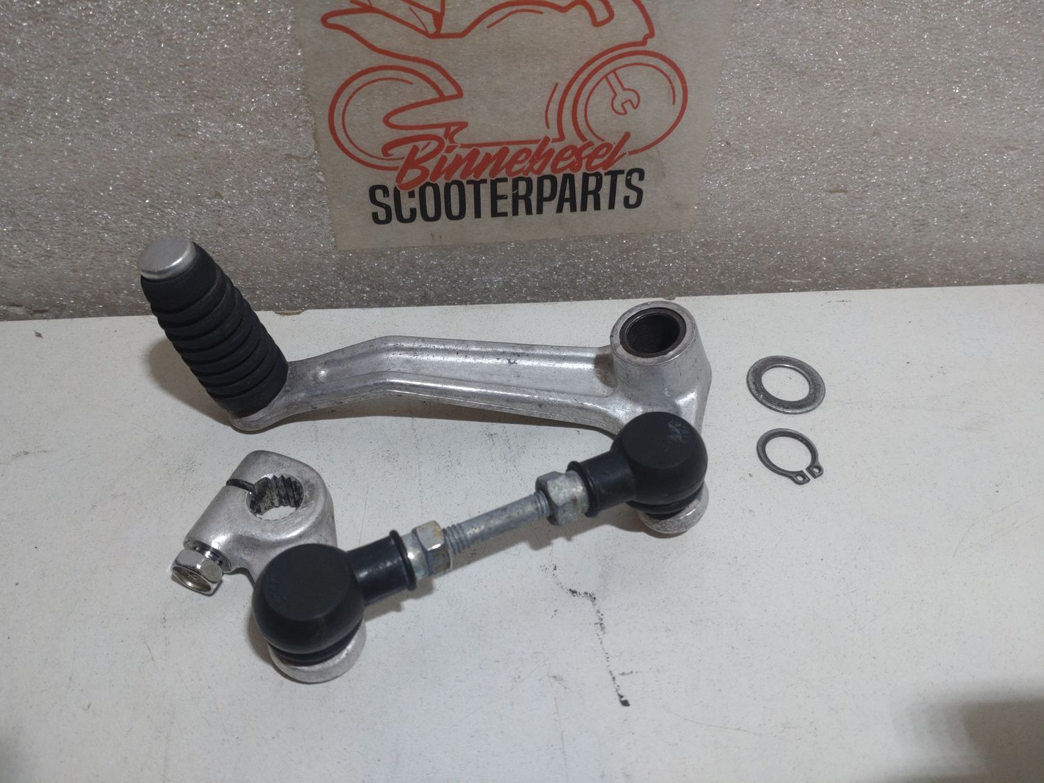 Schalthebel Suzuki GSX 600 FU AJ Komplett Schaltpedal +Schaltgestänge