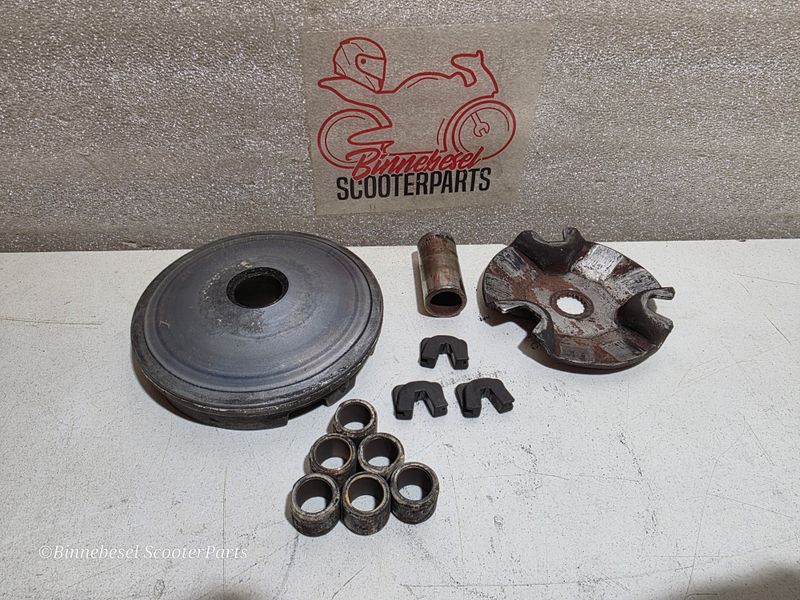 Variomatik Minarelli #9 Aprilia SR50 1994 Original Minarelli 3YJ 13mm Komplett +Gewichte 4g 15x12