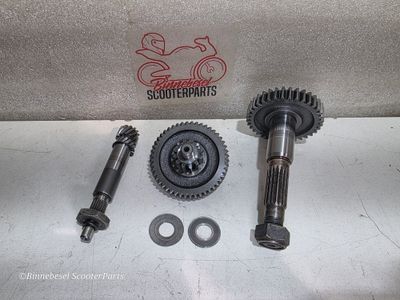 Getriebe Minarelli Kurz Yamaha Zest 50 4FW #6 Komplett 13/48 12/36 auch Malaguti F10 Keeway Swan Hurricane RY6