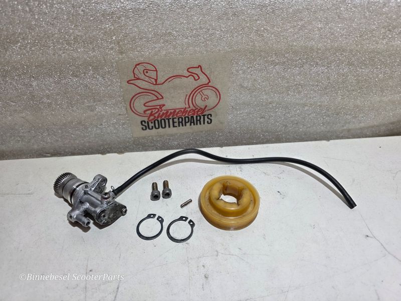 Ölpumpe Minarelli Yamaha Zest 50 4FW #6 Komplett +Mitnehmerstift +Antriebsrad Ölpumpe Minarelli Yamaha Zest 50 4FW #6 Komplett +Mitnehmerstift +Antriebsrad