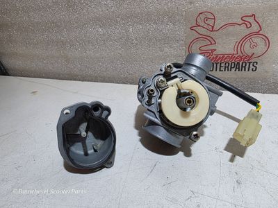 Vergaser 12mm Rundschieber Minarelli PY Gurtner Yamaha Zest 50 4FW #6 Komplett +E-Choke geprüft+gereinigt