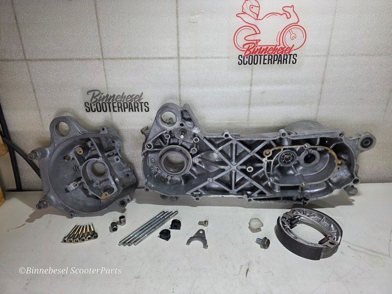 Motor-Gehäuse Minarelli Kurz 4MJ Malaguti F10 Jetline WAP Komplett #6CY301156# Motor-Gehäuse Minarelli Kurz 4MJ Malaguti F10 Jetline WAP Komplett #6CY301156#