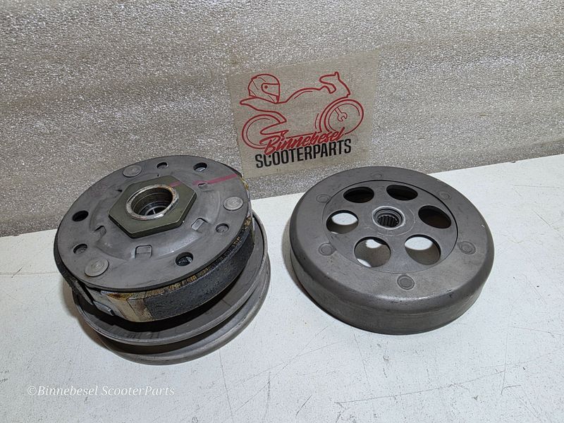 Wandlereinheit Minarelli Yamaha Zest 50 4FW #5 Kupplung Komplett 112mm +Kupplungsglocke Original Minarelli 4EF