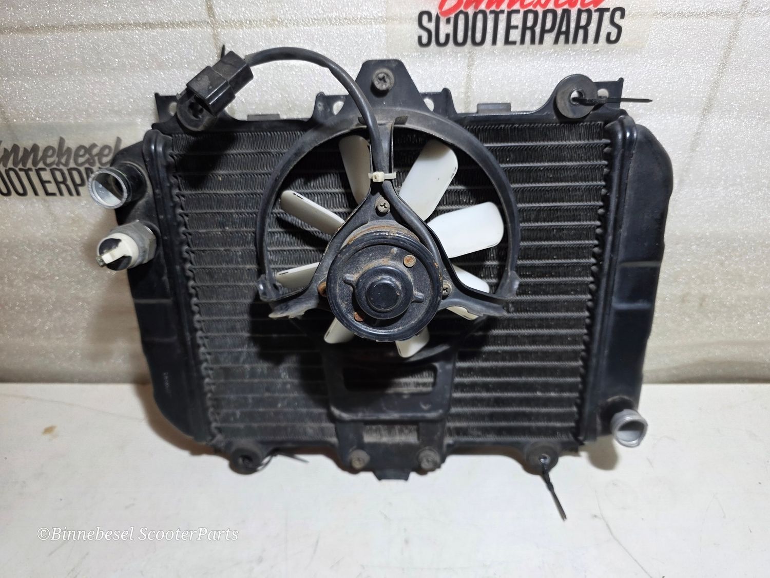 Radiator Kawasaki GPZ 500s EX500D +Lüfter +Gitter Abdeckung +Temperaturschalter Radiator Kawasaki GPZ 500s EX500D +Lüfter +Gitter Abdeckung +Temperaturschalter