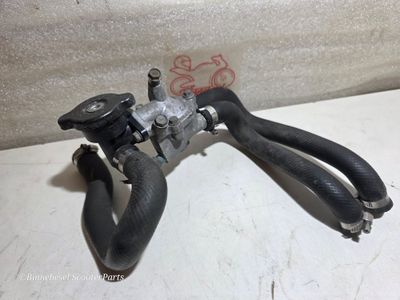 Thermostat Kawasaki GPZ 500s EX500D +Gehäuse +Temperaturfühler +Deckel +Kühlschlauch