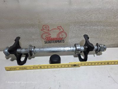 Achse Kawasaki GPZ 500s EX500D Hinterrad +Hülsen +Kappe 410681223