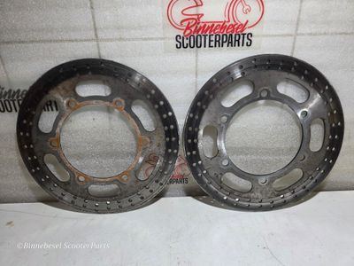 Bremsscheiben Kawasaki GPZ 500s EX500D Vorn Paar ca4,0mm Rest 410800034FB Bremsscheiben Kawasaki GPZ 500s EX500D Vorn Paar ca4,0mm Rest 410800034FB