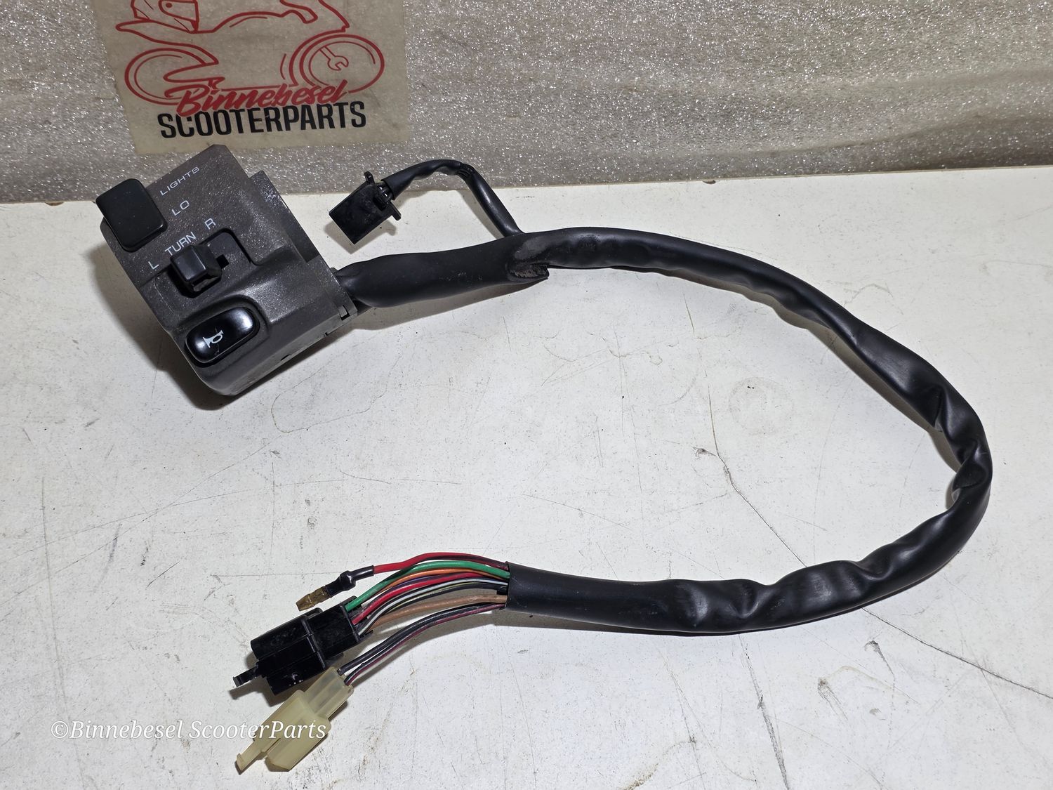 Schaltereinheit Kawasaki GPZ 500s EX500D Links Blinker Hupe Lichtschalter