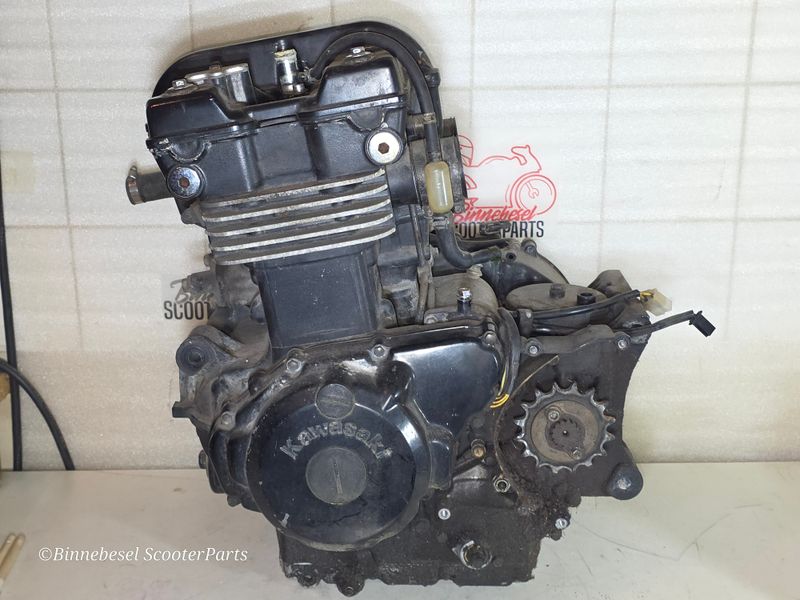 Motor Kawasaki GPZ 500s EX500D Komplett +Lichtmaschine +Anlasser EX500AE151953