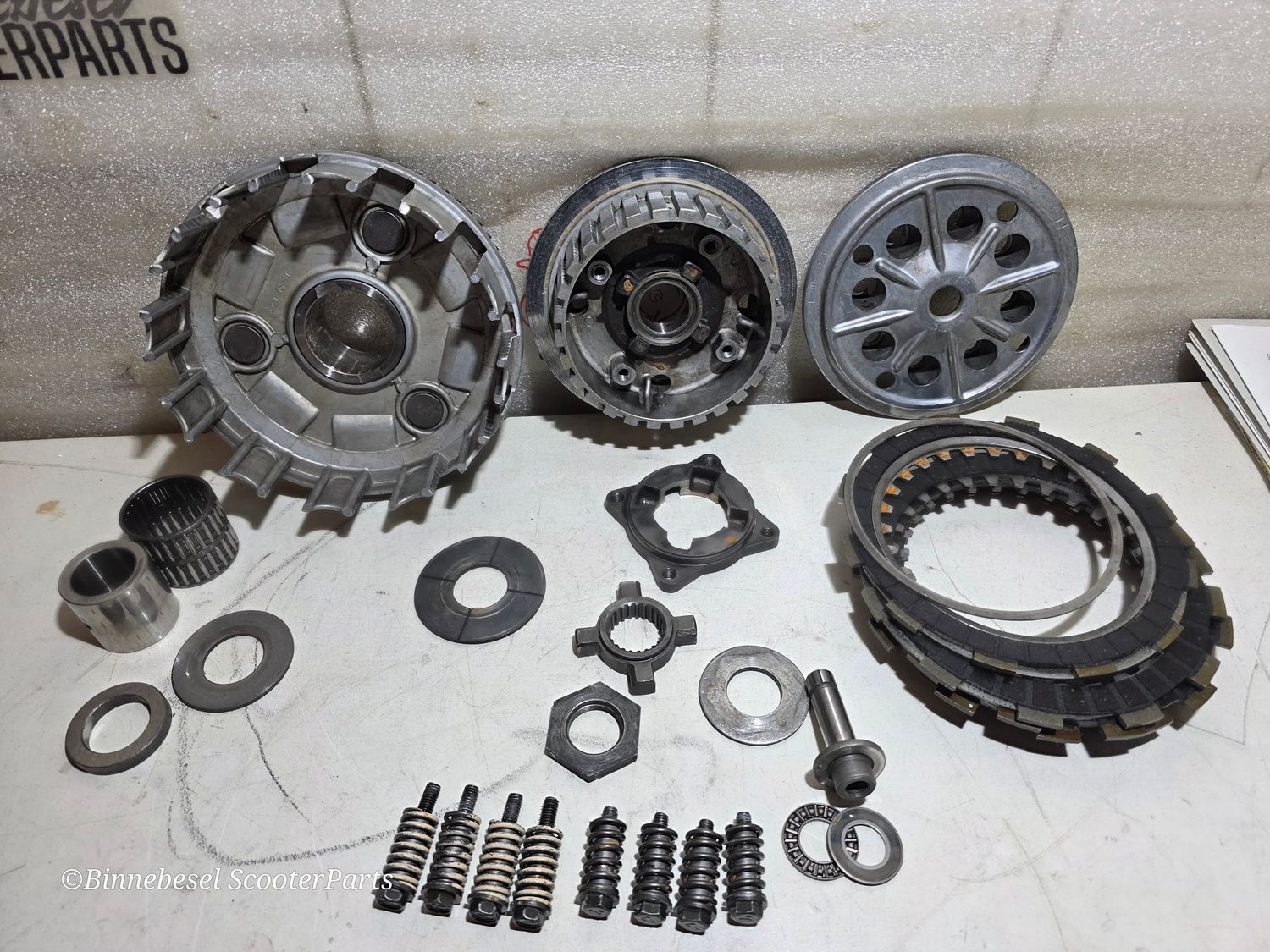 Kupplung Suzuki VX 800 VS51B Komplett Korb Druckplatte Druckpilz Lamellen