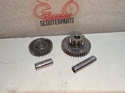 Anlasser-Übersetzung Suzuki VX 800 VS51B Komplett Zahnräder +Splintbolzen 12611-38A01-000 + 09202-10008-000 + 12611-38A11-000 + 09202-10006-000