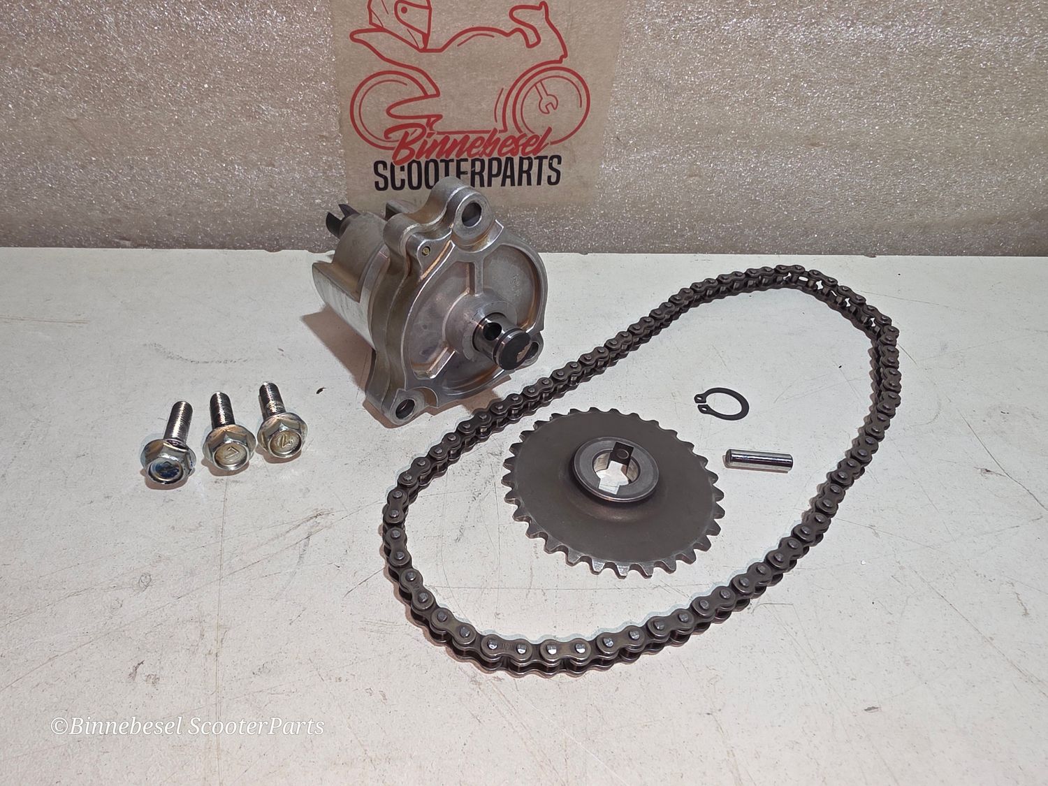 Ölpumpe Suzuki VX 800 VS51B Komplett +Ritzel +Kette 16400-38a01-000 + 16331-38A10-000 + 16310-38A00-000